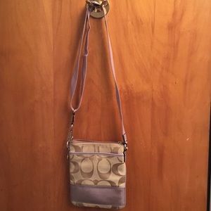 Coach crossbody with adjustable strap